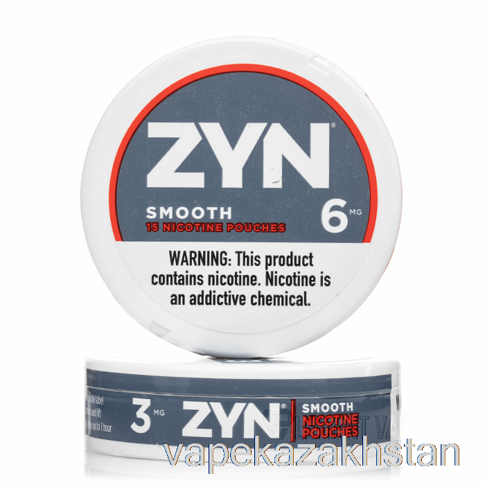 Vape Smoke ZYN Nicotine Pouches - SMOOTH 6mg (5-PACK)